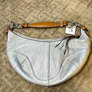 COACH NWT SoHo Small Silver Hobo